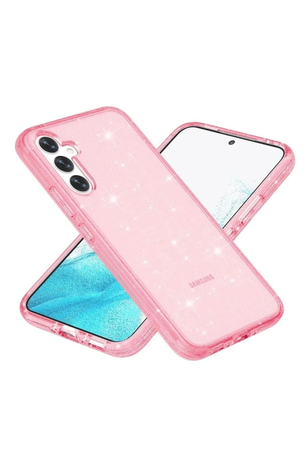 Mey İthalat®  Samsung Galaxy S23 FE Kılıf Star Magsafe Kapak - Pembe