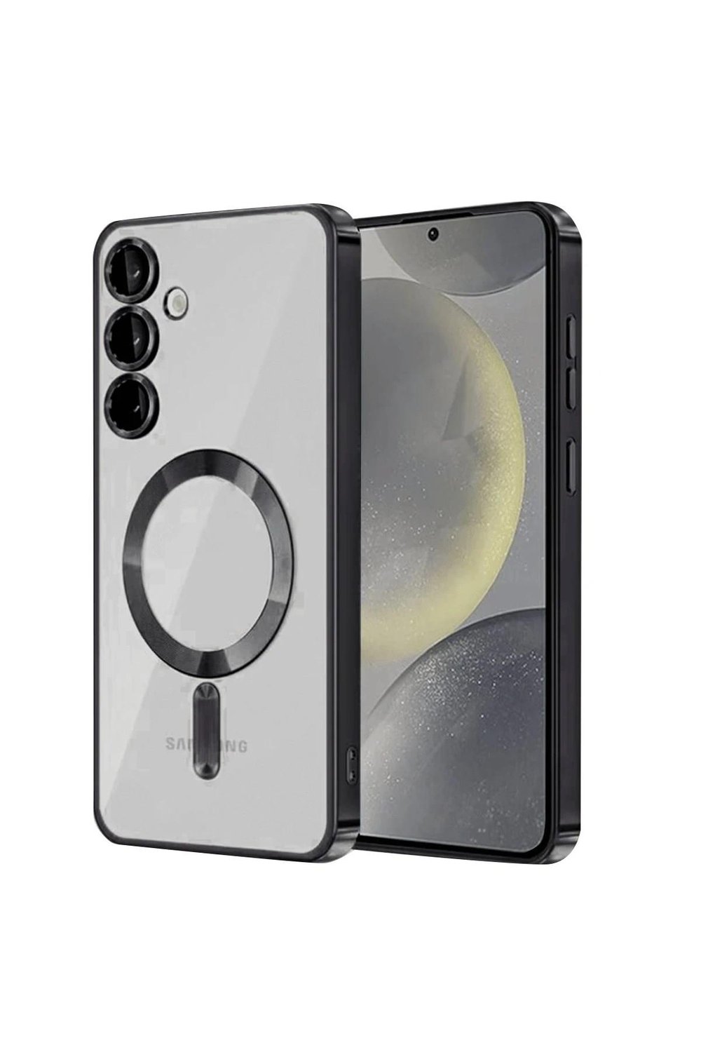 Mey İthalat®  Samsung Galaxy S23 Kılıf Kross Magneticsafe Kapak - Siyah