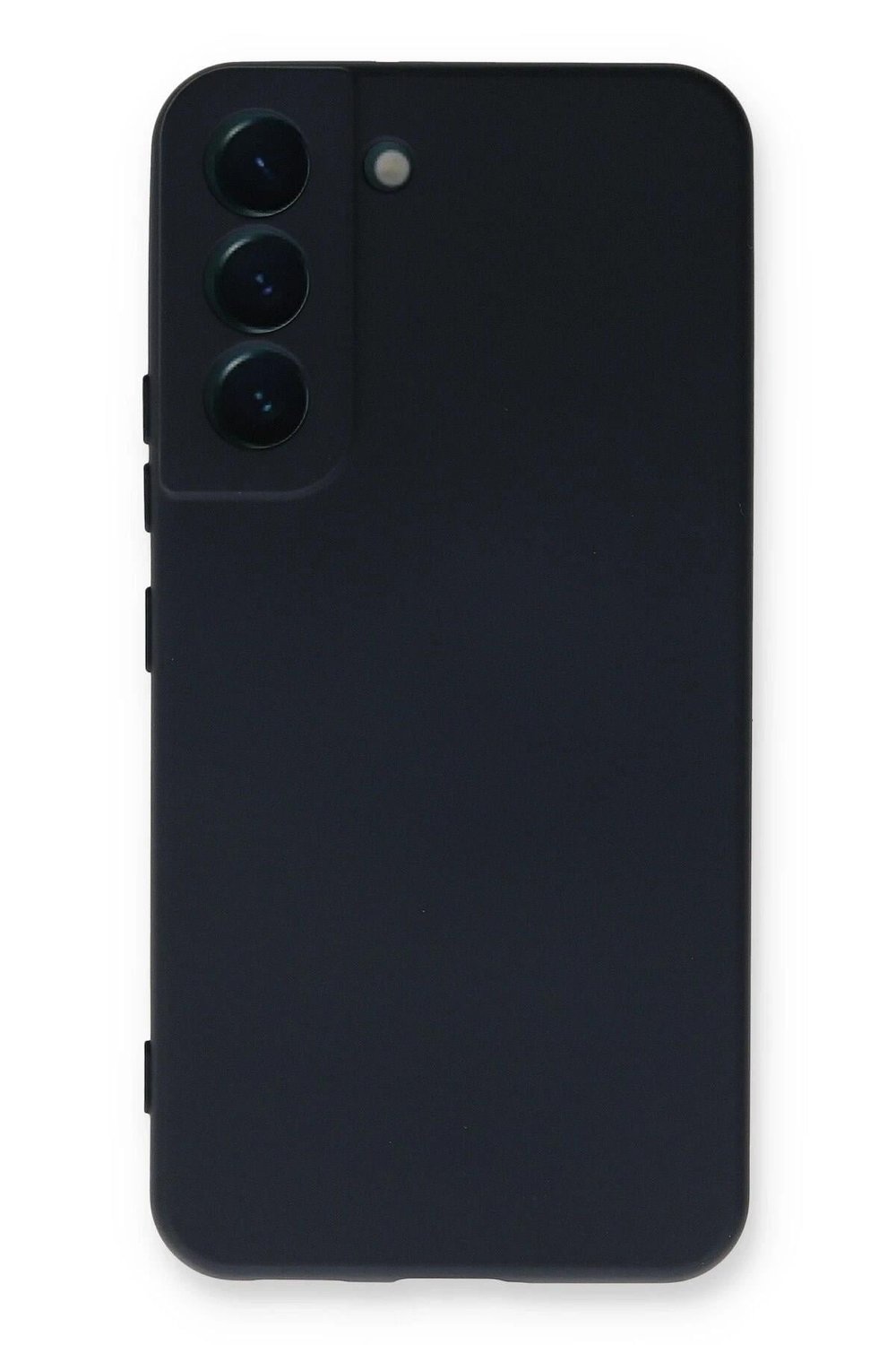 Mey İthalat®  Samsung Galaxy S23 Plus Kılıf Nano içi Kadife Silikon - Lacivert