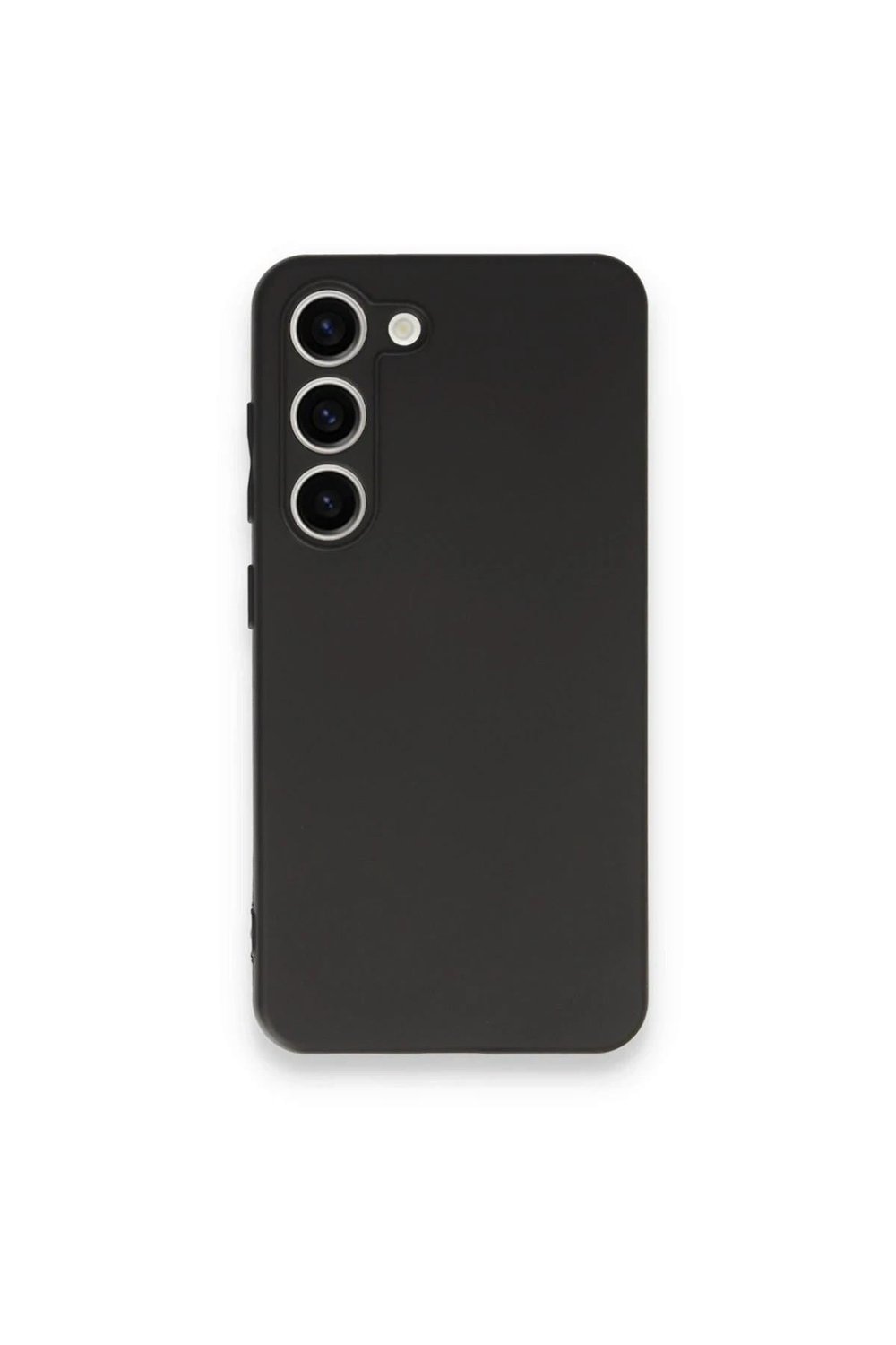 Mey İthalat®  Samsung Galaxy S23 Plus Kılıf First Silikon - Siyah