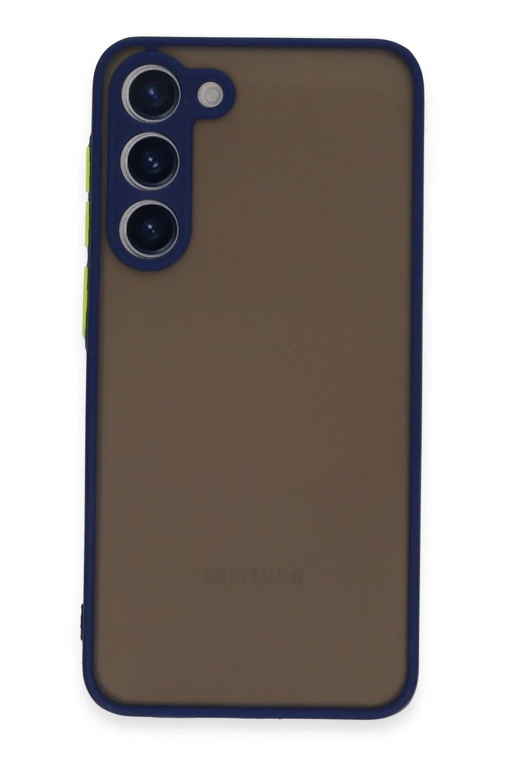 Mey İthalat®  Samsung Galaxy S23 Plus Kılıf Montreal Silikon Kapak - Lacivert