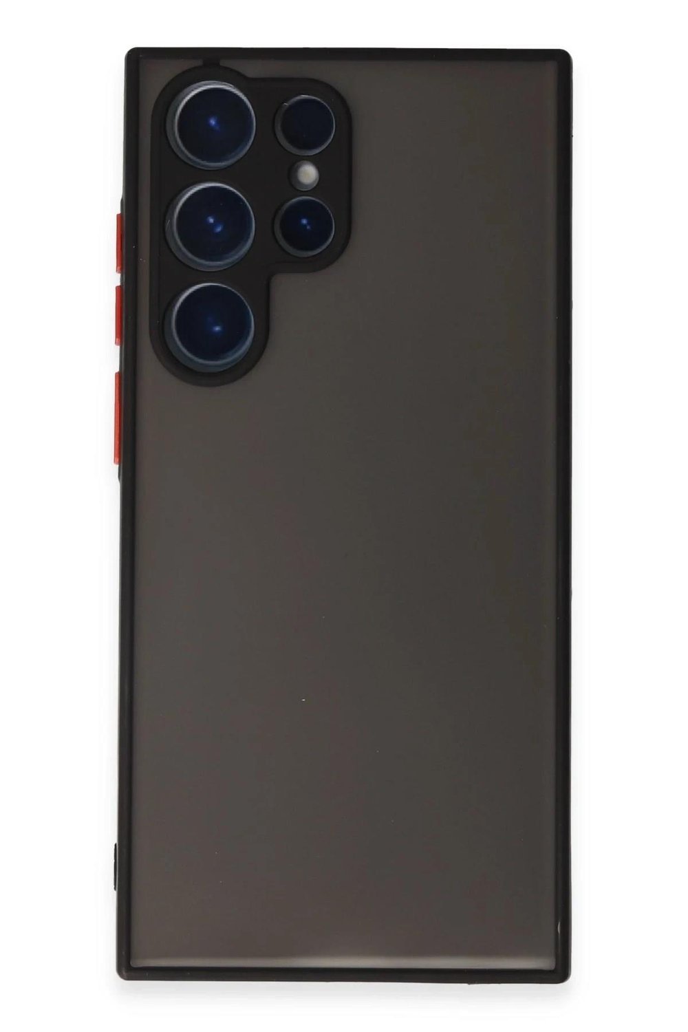 Mey İthalat®  Samsung Galaxy S23 Ultra Kılıf Montreal Silikon Kapak - Siyah