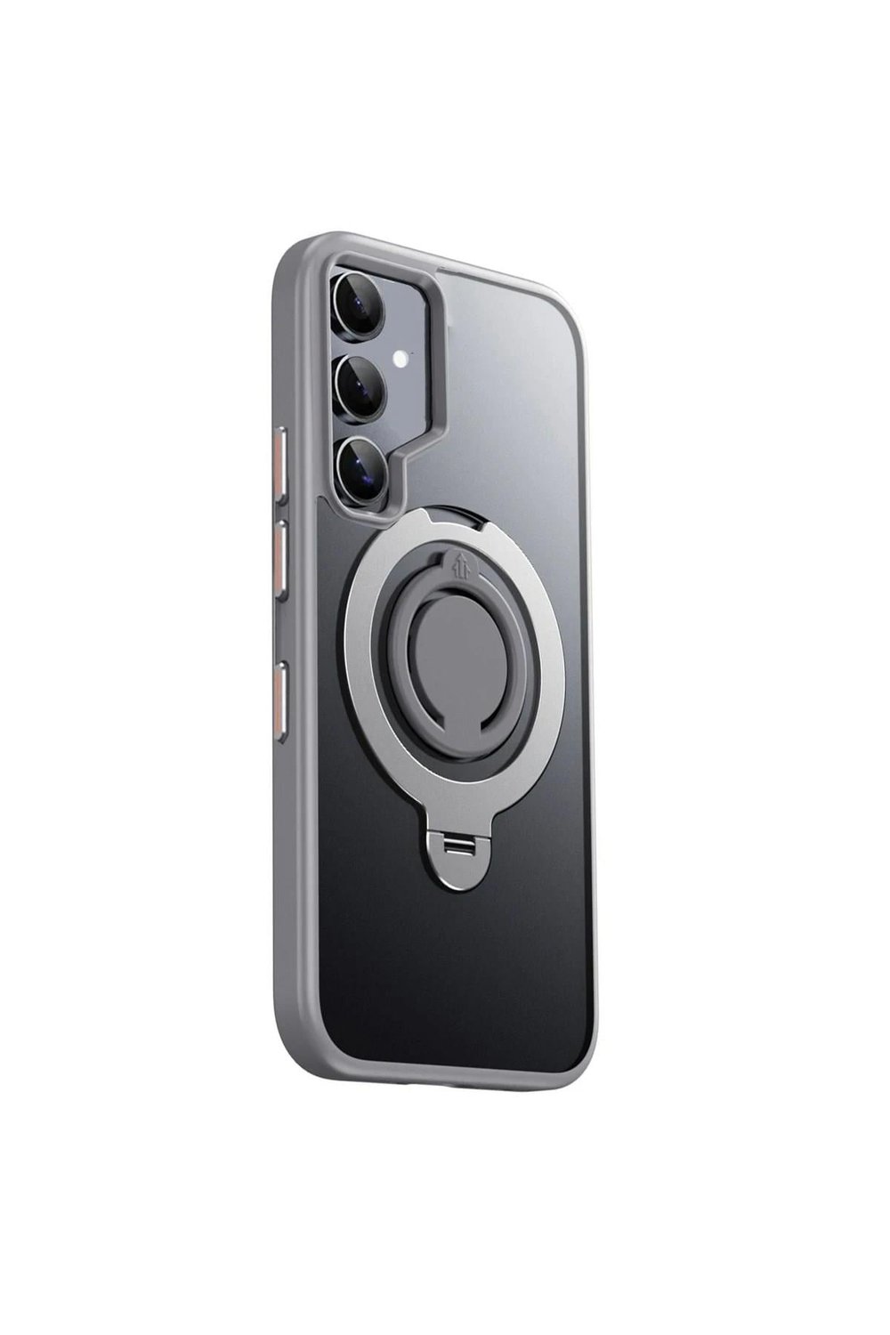Mey İthalat®  Samsung Galaxy S24 Avatar 360 Dönen Magsafe Kapak - Titan Gri