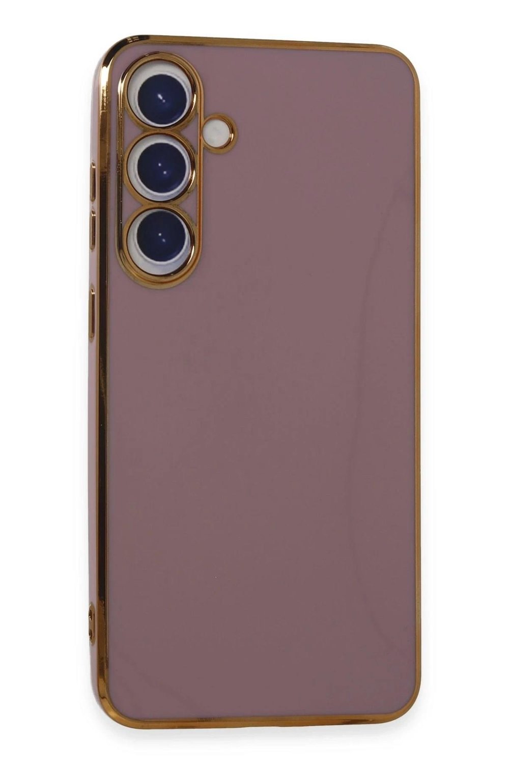 Mey İthalat®  Samsung Galaxy S24 Kılıf Volet Silikon - Mor