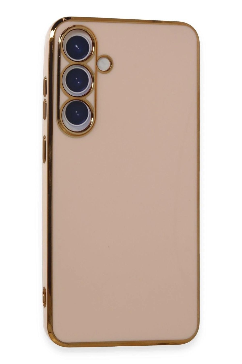 Mey İthalat®  Samsung Galaxy S24 Plus Kılıf Volet Silikon - Pembe