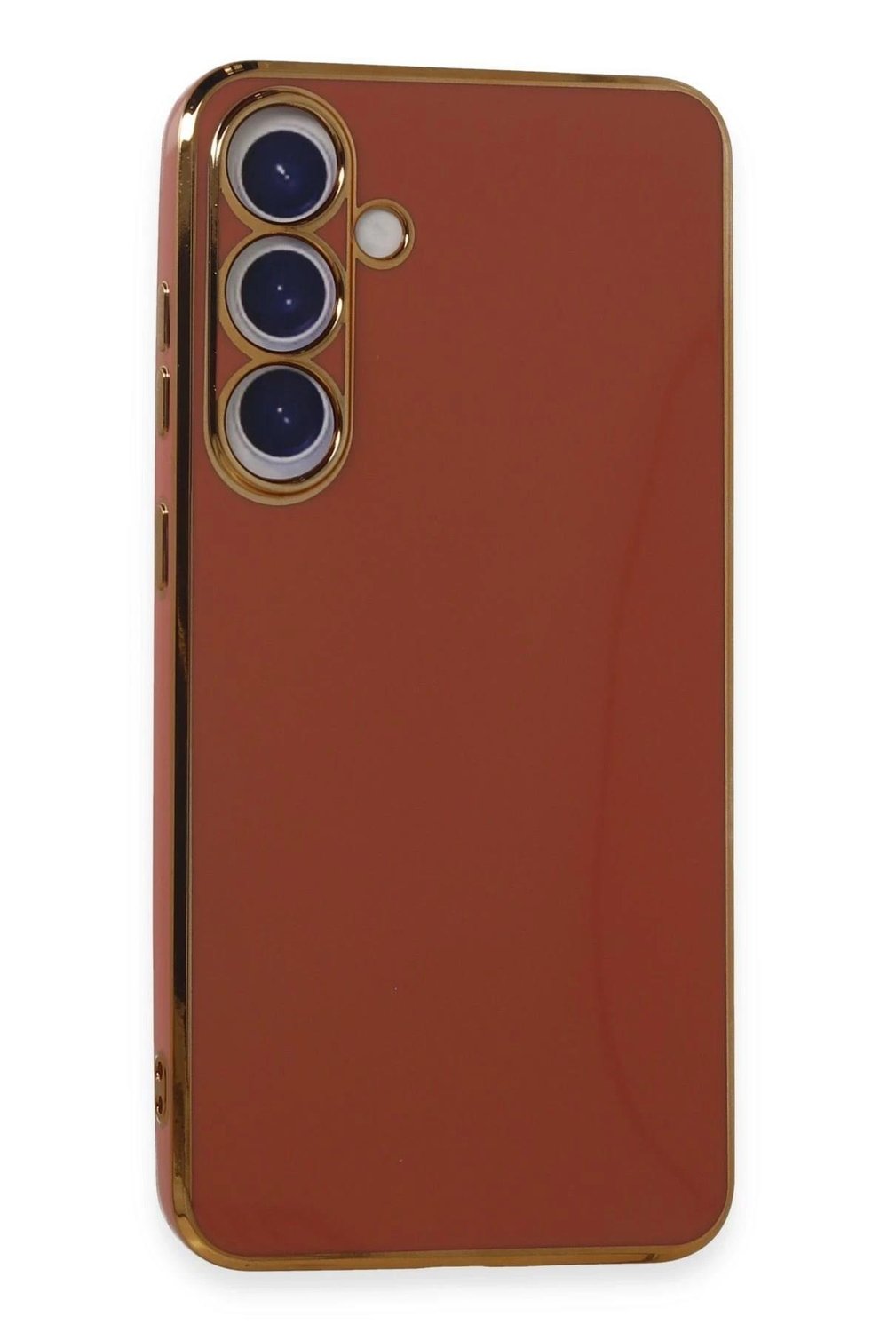 Mey İthalat®  Samsung Galaxy S24 Plus Kılıf Volet Silikon - Kırmızı