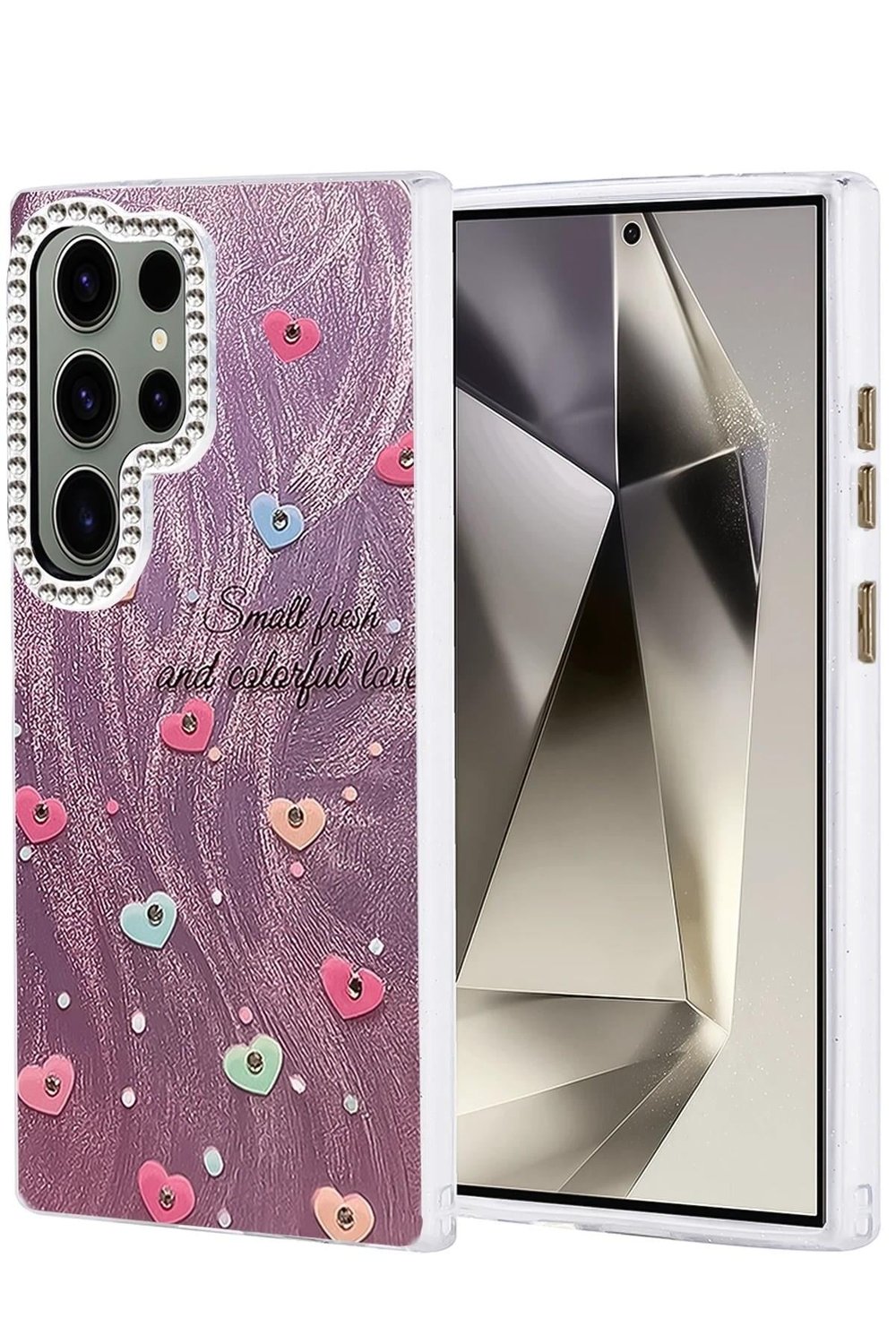Mey İthalat®  Samsung Galaxy S24 Ultra Kılıf Blade Aynalı Desenli Kapak - Desen 8
