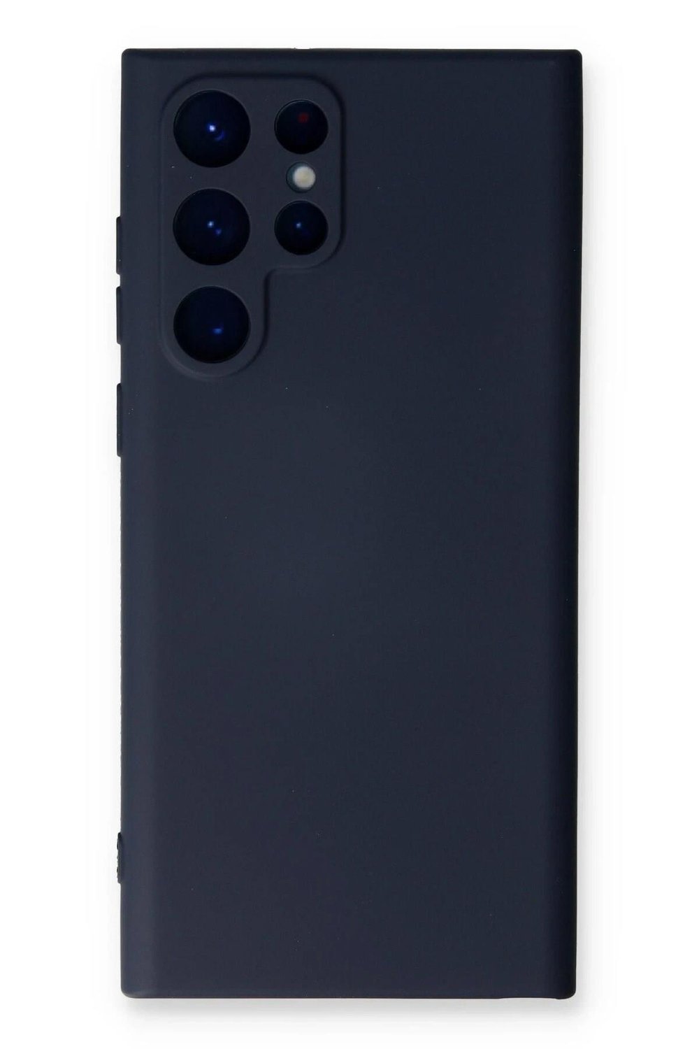 Mey İthalat®  Samsung Galaxy S24 Ultra Kılıf Nano içi Kadife Silikon - Lacivert