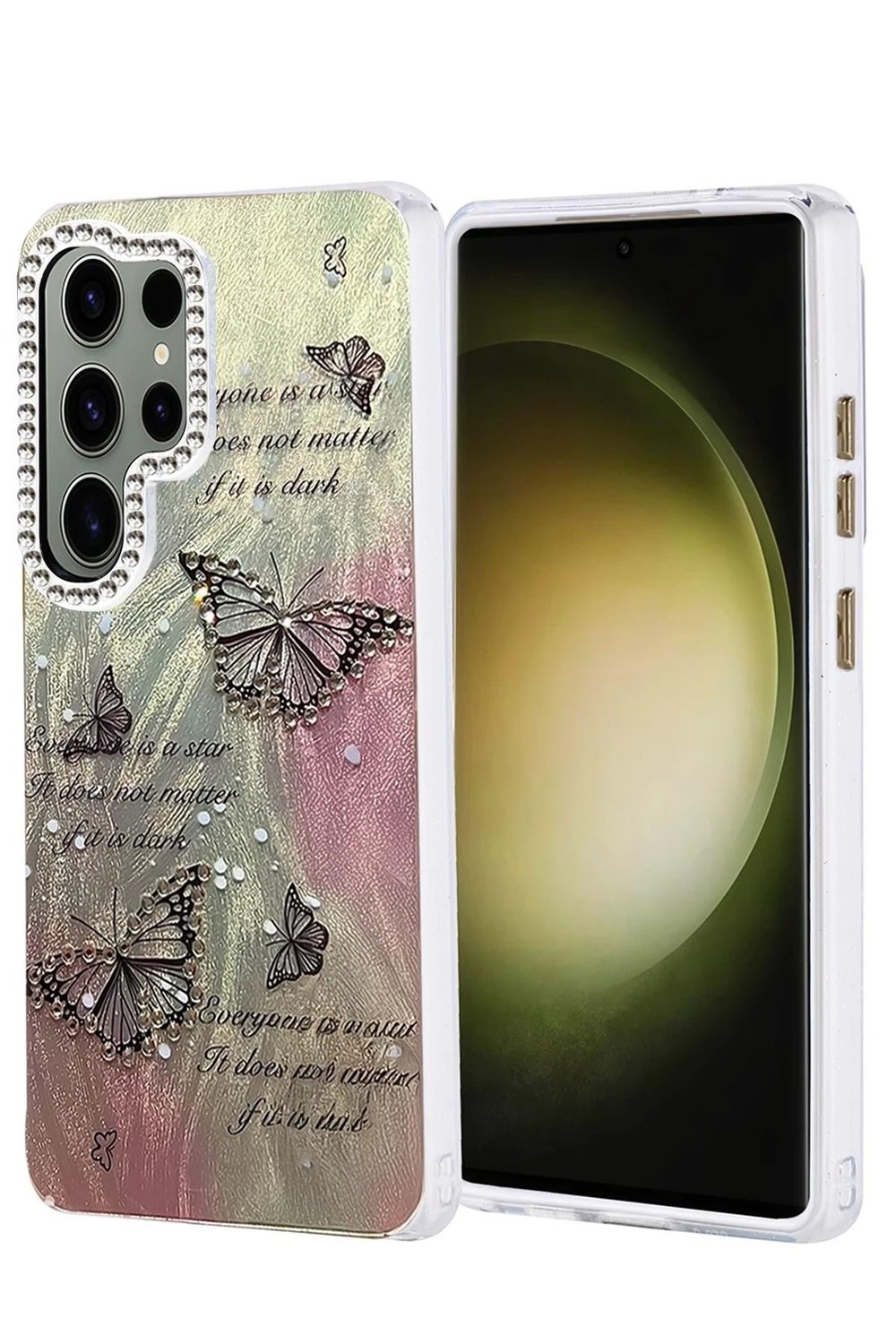 Mey İthalat®  Samsung Galaxy S25 Ultra Kılıf Blade Aynalı Desenli Kapak - Desen 6