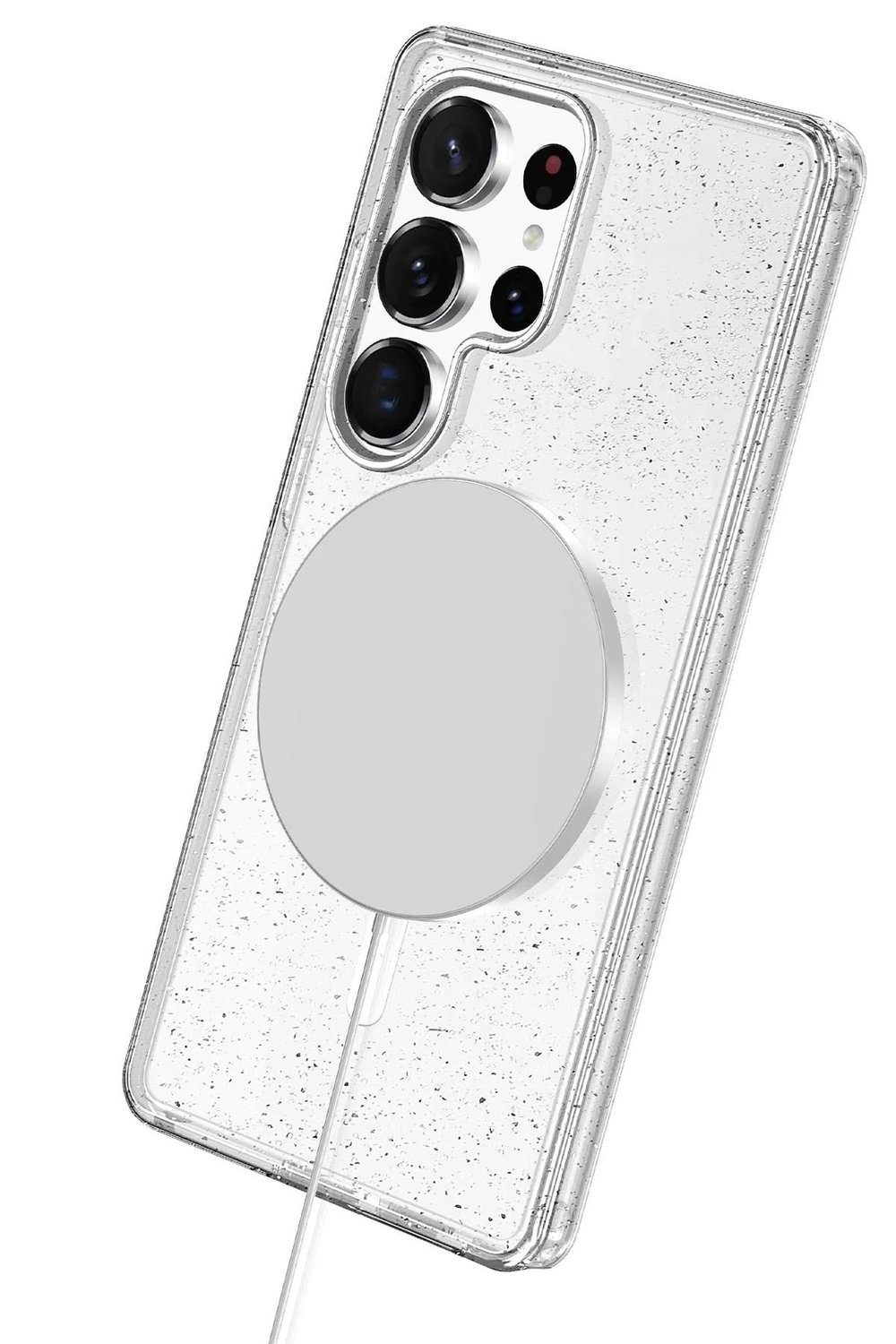 Mey İthalat®  Samsung Galaxy S25 Ultra Star Magsafe Kapak - Şeffaf