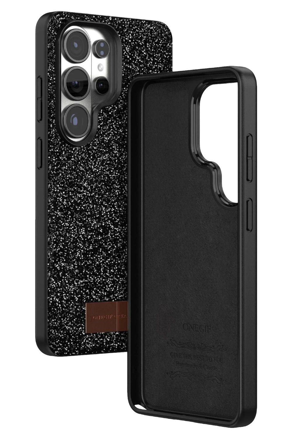 Mey İthalat®  Samsung Galaxy S26 Ultra Bright Simli Kapak - Siyah