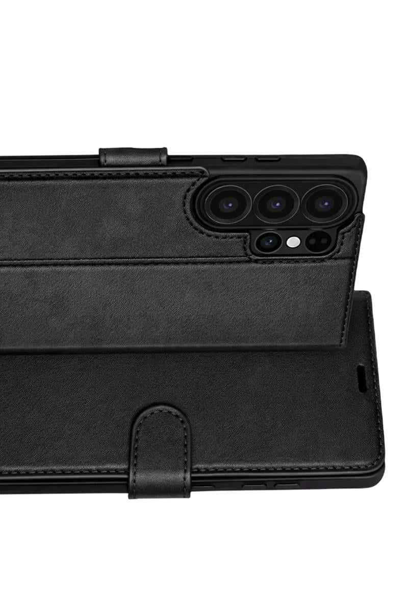 Mey İthalat®  Samsung Galaxy S26 Ultra Trend S Plus Kapaklı Kılıf - Siyah