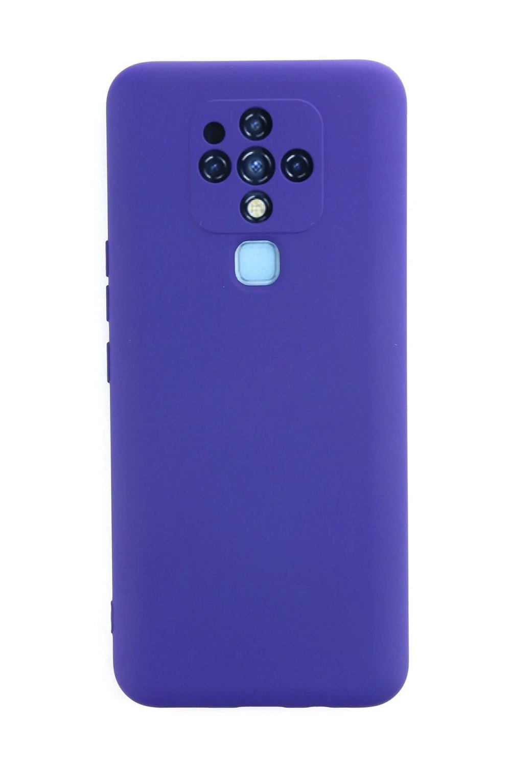 Mey İthalat®  Tecno Camon 16 Kılıf Nano içi Kadife Silikon - Mor
