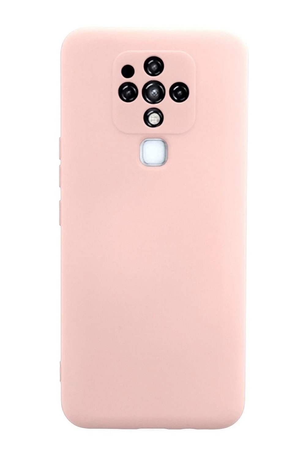 Mey İthalat®  Tecno Camon 16 Kılıf Nano içi Kadife Silikon - Pudra