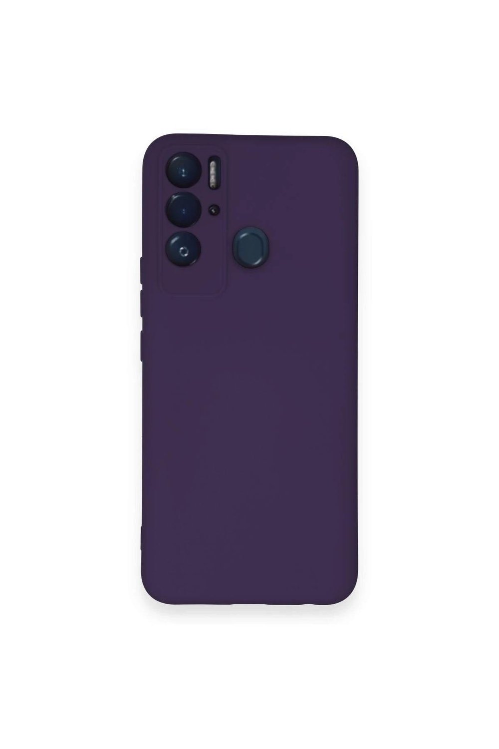 Mey İthalat®  Tecno Pova Neo Kılıf Nano içi Kadife Silikon - Mor