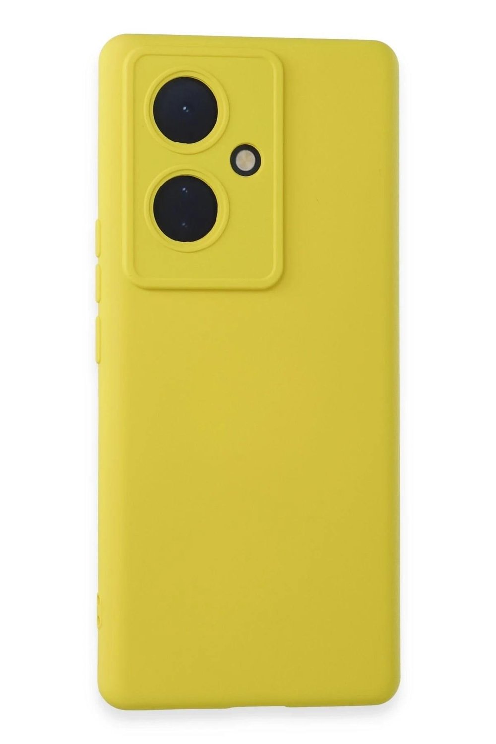 Mey İthalat®  Vivo V29 Lite Kılıf Nano içi Kadife Silikon - Sarı