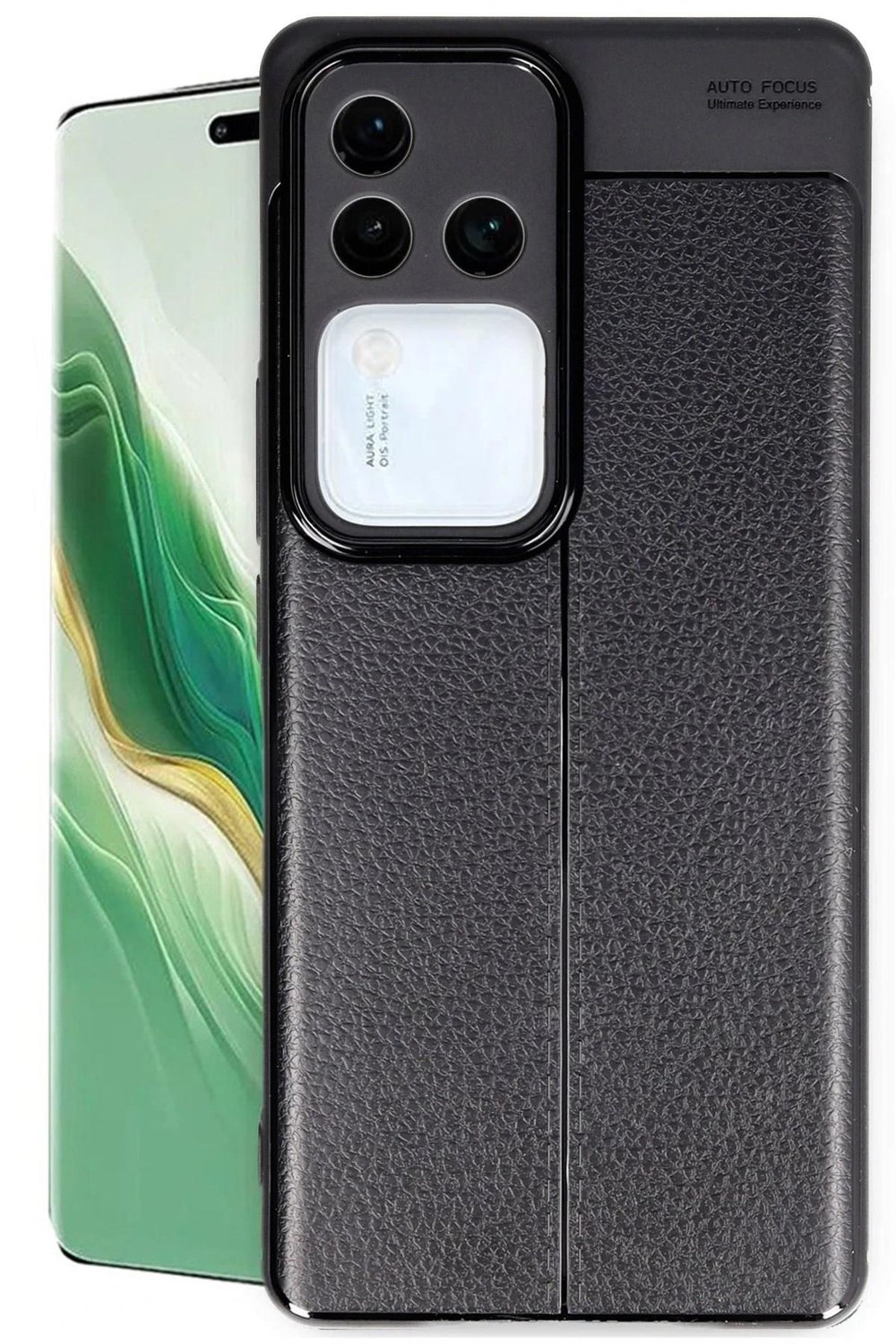 Mey İthalat®  Vivo V30 5G Kılıf Auto Focus Kapak - Siyah