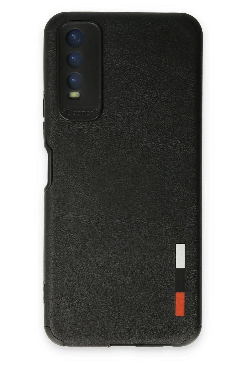 Mey İthalat®  Vivo Y11S Kılıf Loop Deri Silikon - Siyah