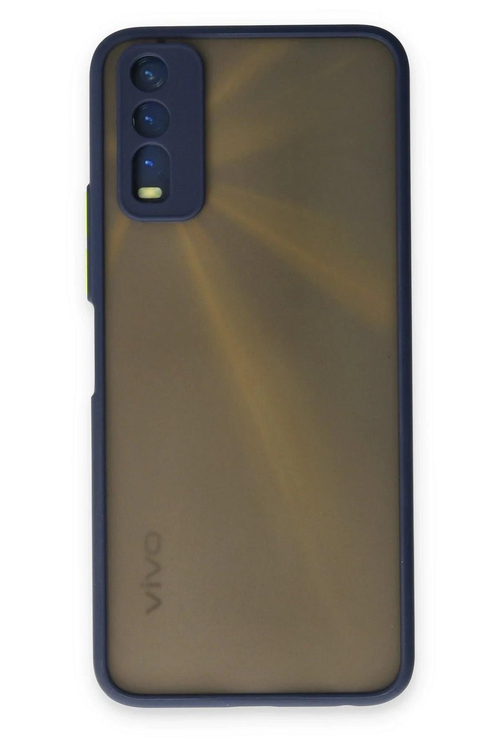 Mey İthalat®  Vivo Y11S Kılıf Montreal Silikon Kapak - Lacivert