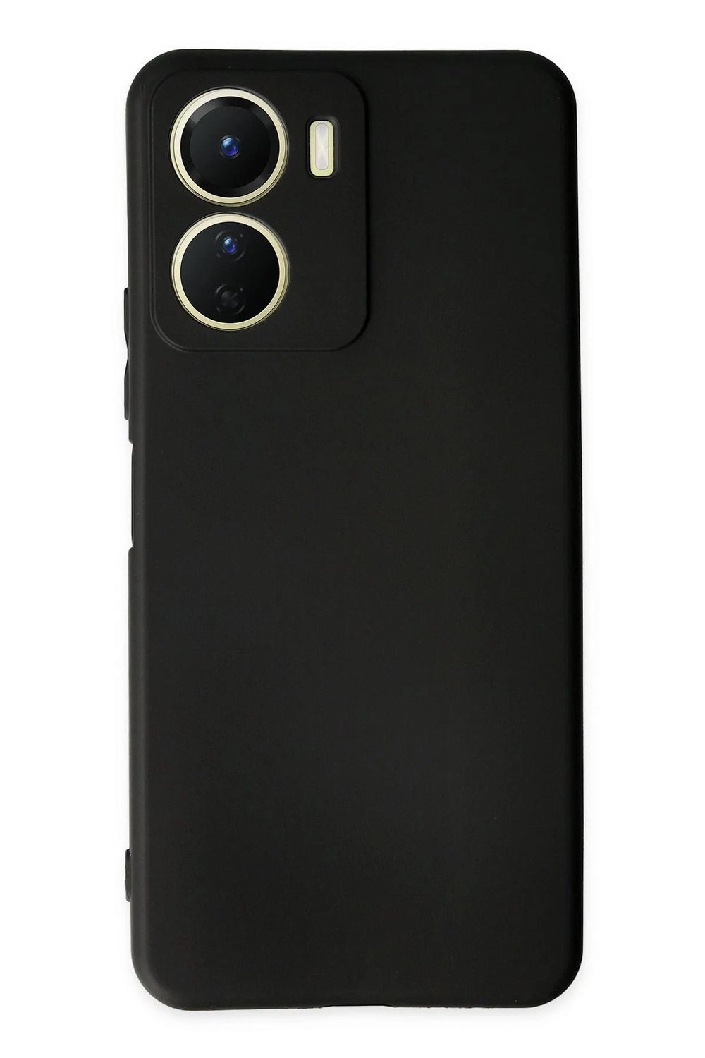 Mey İthalat®  Vivo Y16 Kılıf First Silikon - Siyah