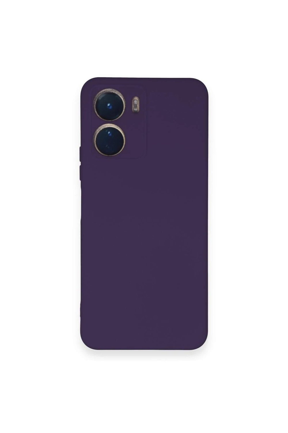 Mey İthalat®  Vivo Y16 Kılıf Nano içi Kadife Silikon - Mor