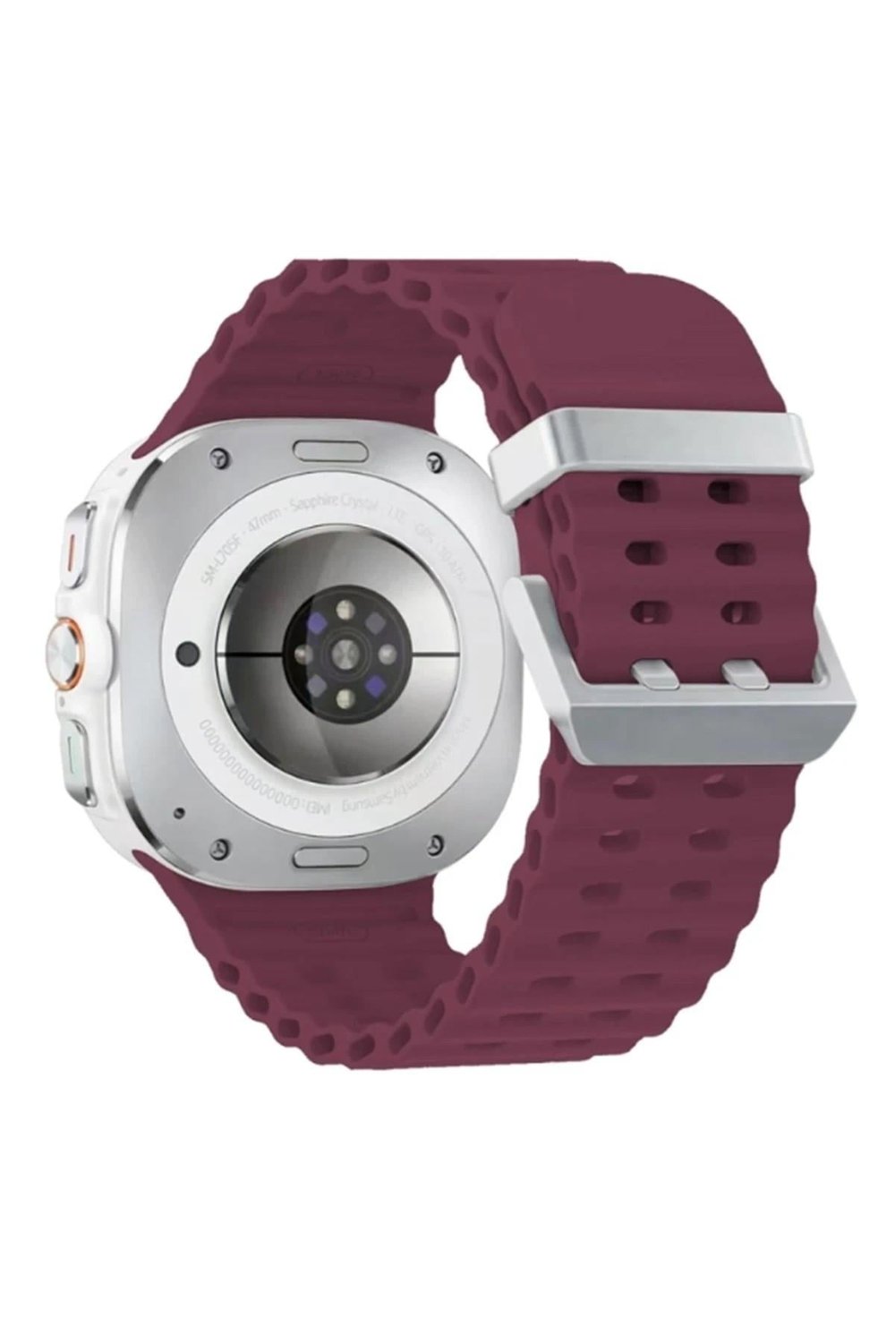 Mey İthalat®  Watch 7 Ultra KR417 Rug Silikon Kordon - Mor