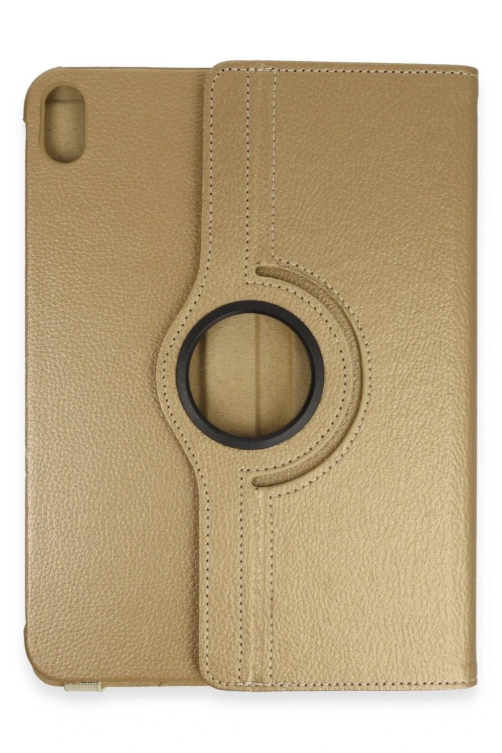 Mey İthalat®  iPad 2022 10.9 (10.nesil) Kılıf 360 Tablet Deri Kılıf - Gold