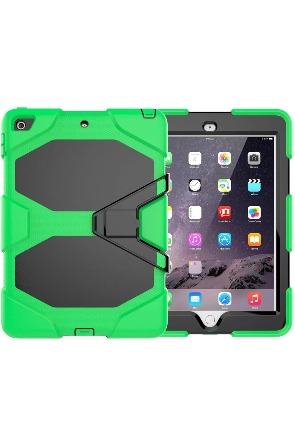 Mey İthalat®  iPad 5 Air 9.7 Kılıf Griffin Tablet Kapak - Yeşil