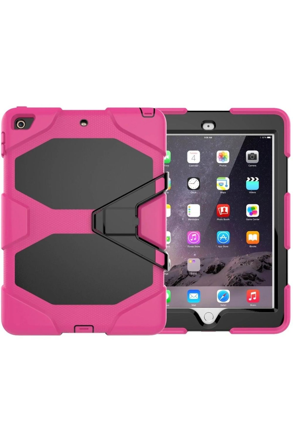 Mey İthalat®  iPad 5 Air 9.7 Kılıf Griffin Tablet Kapak - Pembe