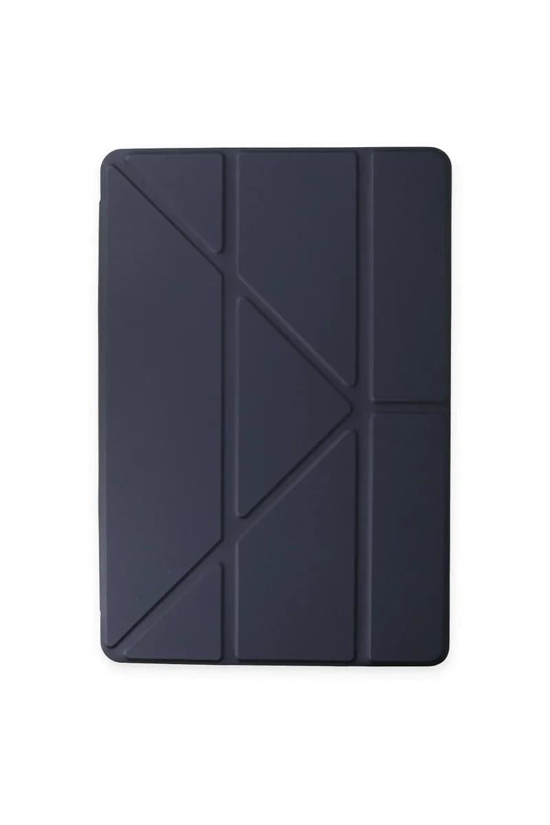 Mey İthalat®  iPad 9.7 (2018) Kılıf Kalemlikli Mars Tablet Kılıfı - Lacivert