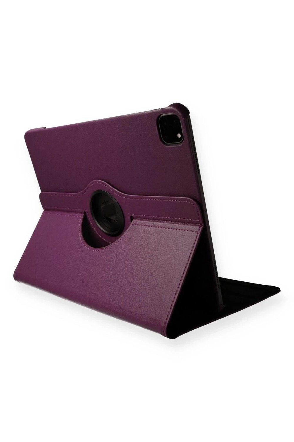 Mey İthalat®  iPad Pro 11 (2020) Kılıf 360 Tablet Deri Kılıf - Mürdüm