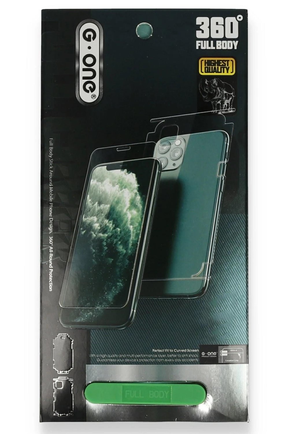 Mey İthalat®  iPhone 11 Pro 360 Full Body Arka Koruyucu