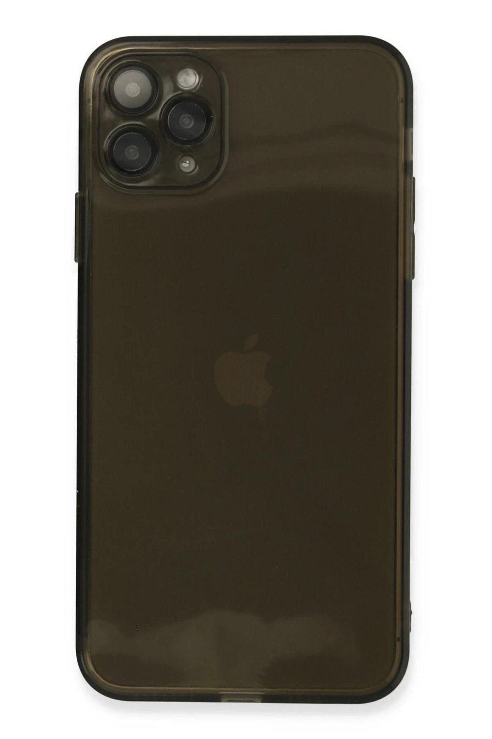 Mey İthalat®  iPhone 11 Pro Kılıf Fly Lens Silikon - Siyah
