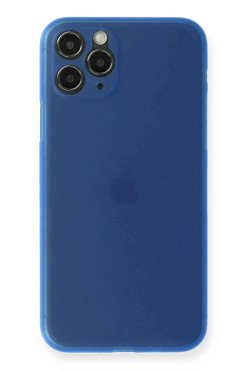 Mey İthalat®  iPhone 11 Pro Kılıf PP Ultra İnce Kapak - Mavi