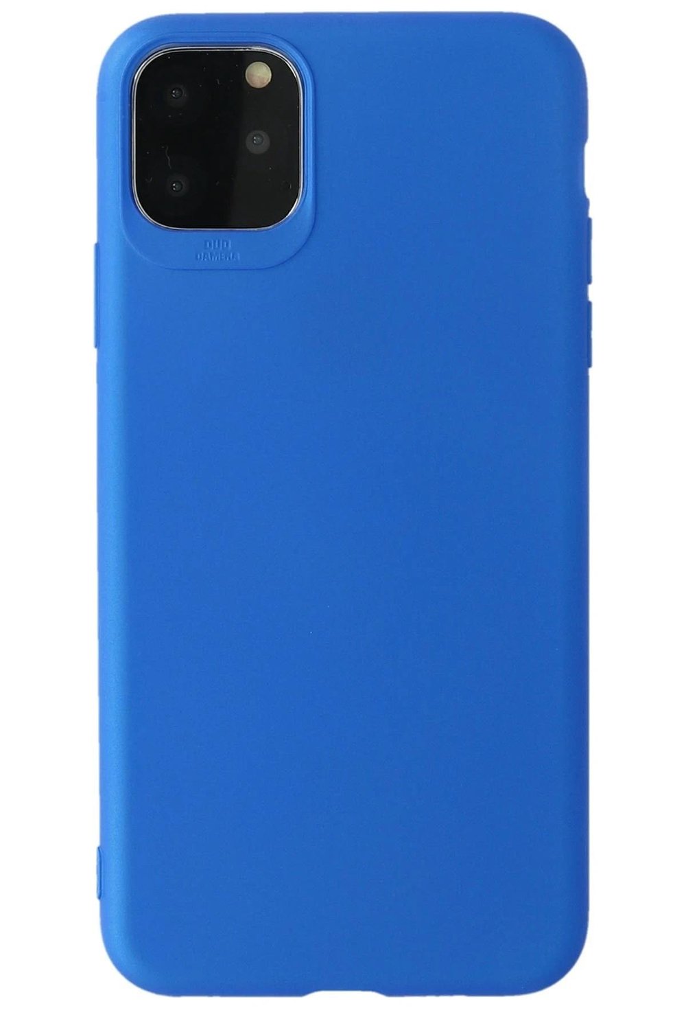 Mey İthalat®  iPhone 11 Pro Max Kılıf First Silikon - Mavi
