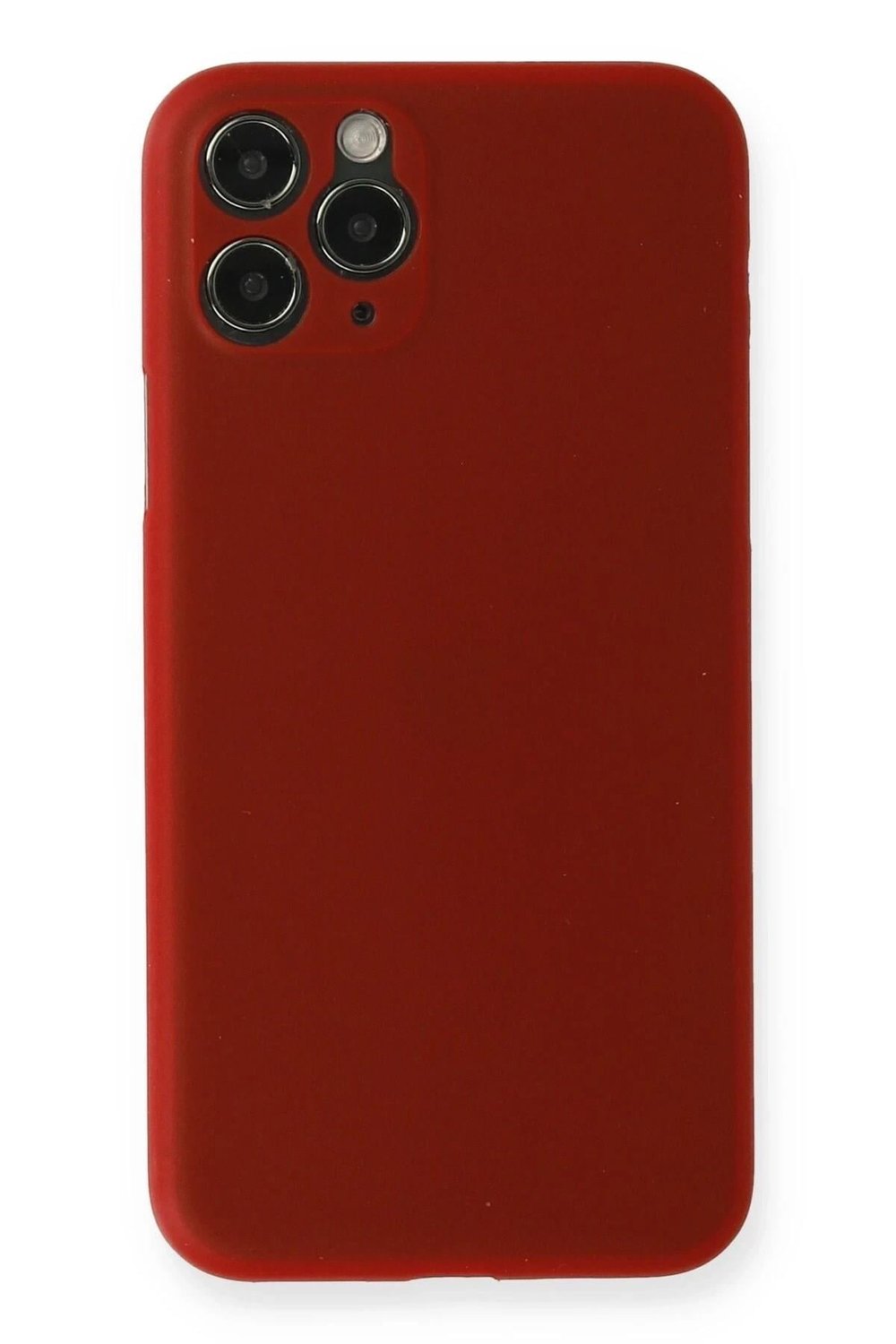 Mey İthalat®  iPhone 11 Pro Max Kılıf PP Ultra İnce Kapak - Kırmızı