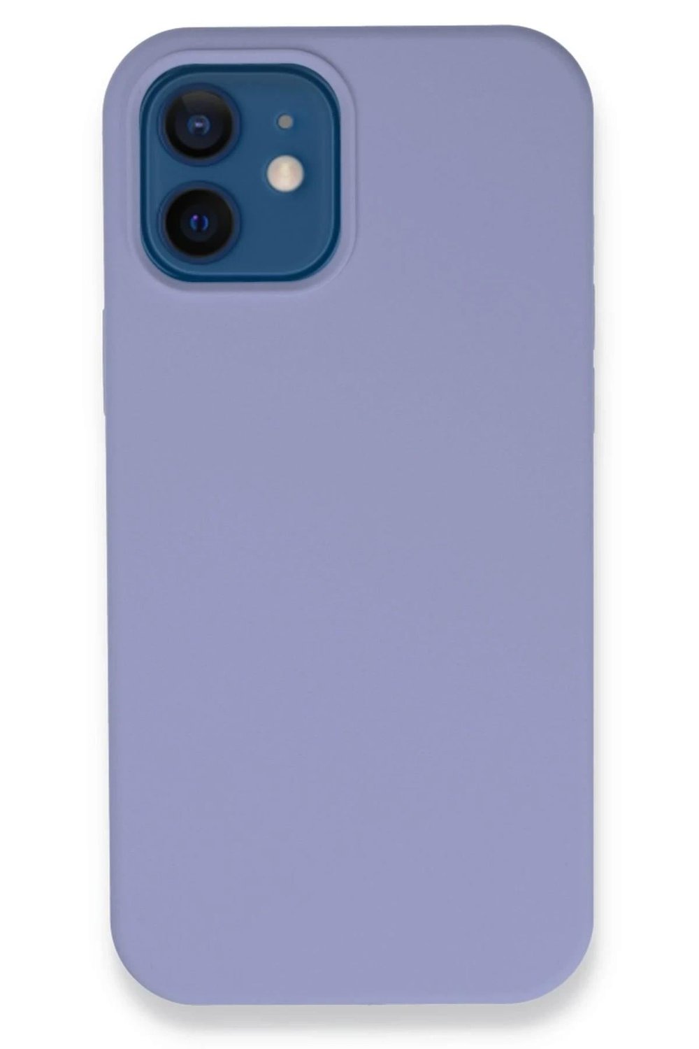 Mey İthalat®  iPhone 12 Kılıf Lansman Legant Silikon - Lila