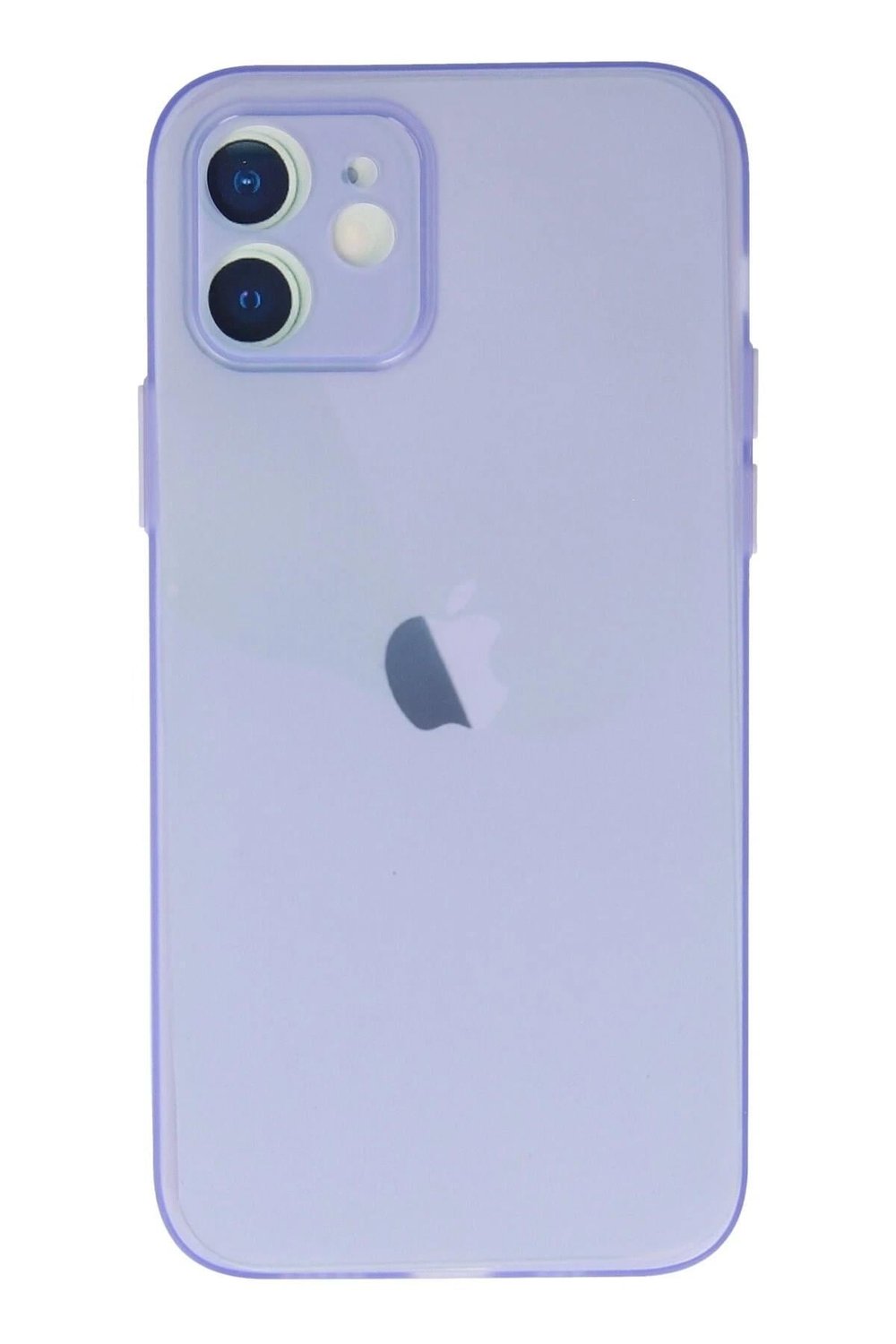 Mey İthalat®  iPhone 12 Kılıf Puma Silikon - Mor