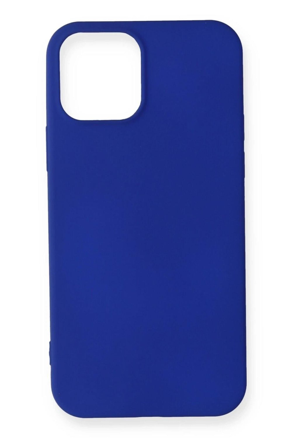 Mey İthalat®  iPhone 12 Mini Kılıf First Silikon - Lacivert