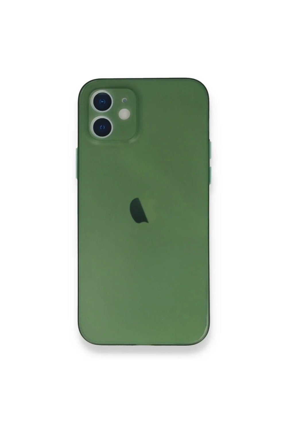 Mey İthalat®  iPhone 12 Mini Kılıf PP Ultra İnce Kapak - Yeşil