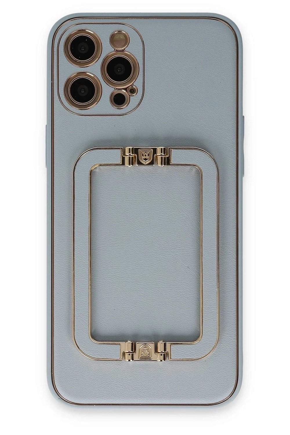 Mey İthalat®  iPhone 12 Pro Kılıf Coco Elit Kapak - Turkuaz