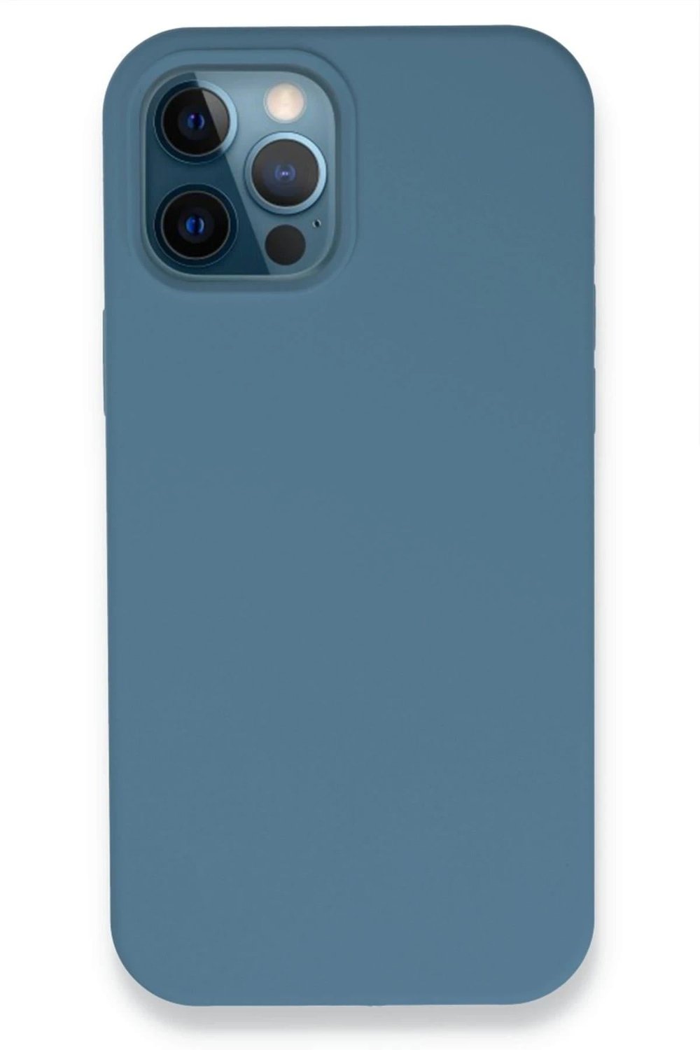 Mey İthalat®  iPhone 12 Pro Kılıf Lansman Legant Silikon - Açık Mavi