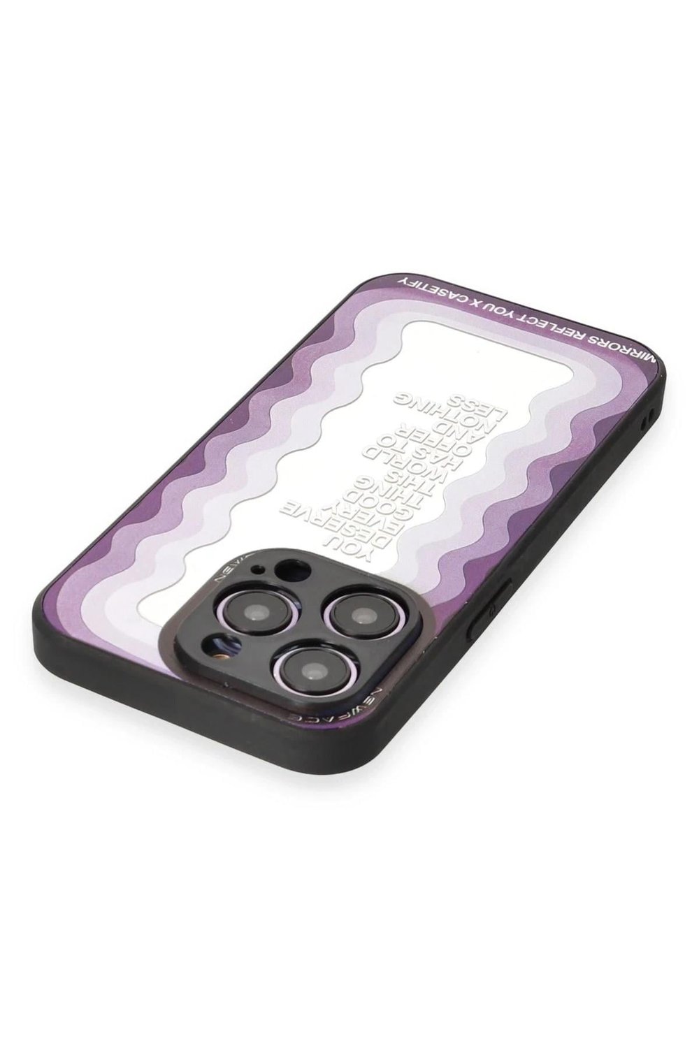 Mey İthalat®  iPhone 12 Pro Kılıf Mirror Desenli Kapak - Mirror - 5