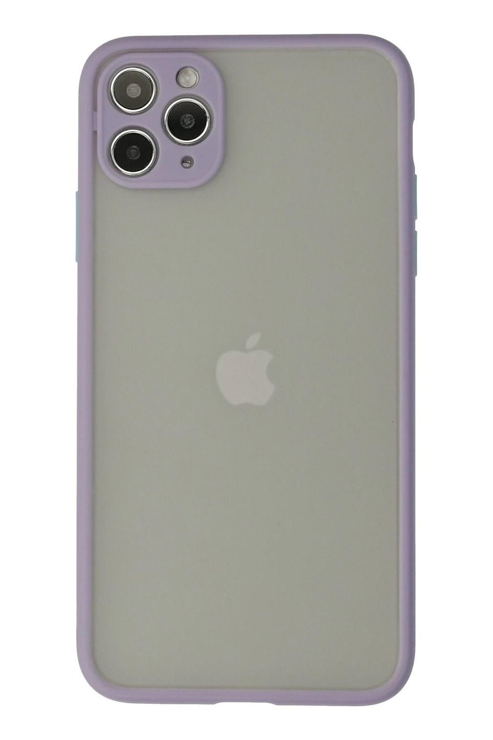 Mey İthalat®  iPhone 12 Pro Kılıf Montreal Silikon Kapak - Mor