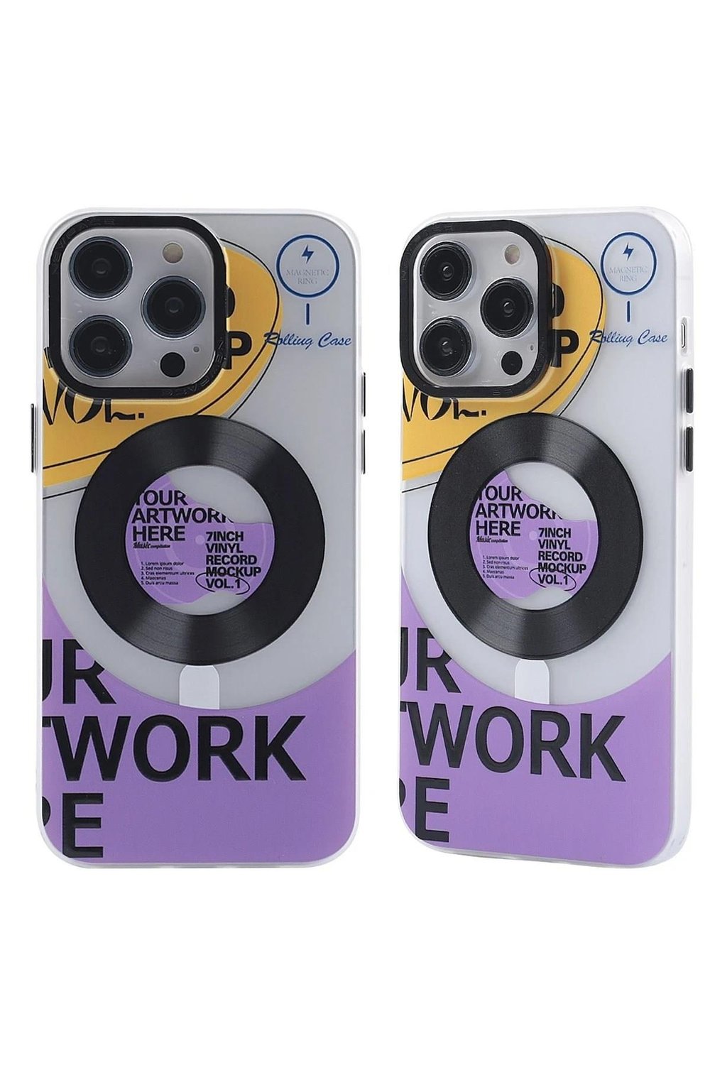 Mey İthalat®  iPhone 12 Pro Max Kılıf Apollo Magneticsafe Desenli Kapak - Apollo Şeffaf - 6