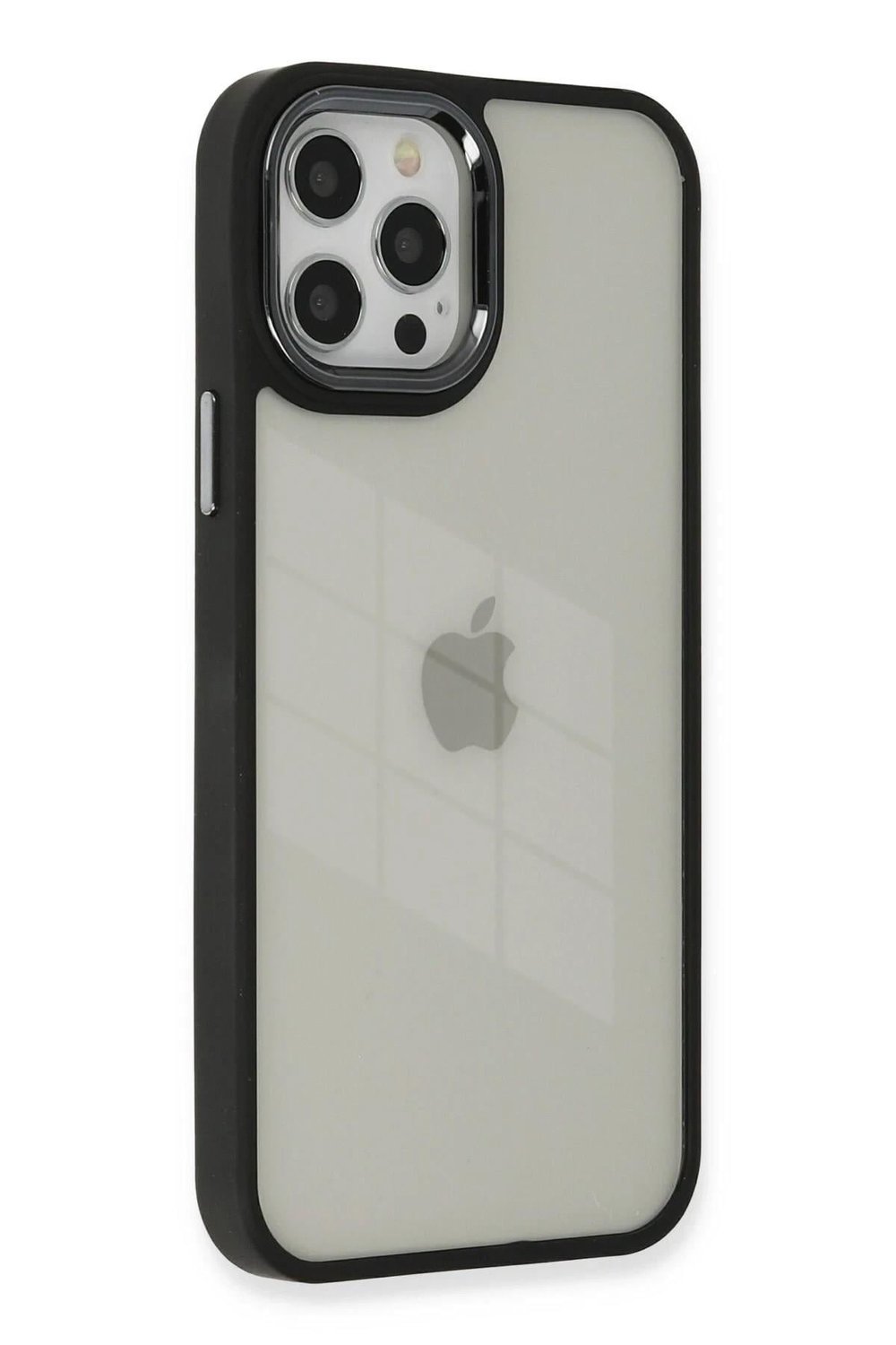 Mey İthalat®  iPhone 12 Pro Max Kılıf Dora Kapak - Siyah
