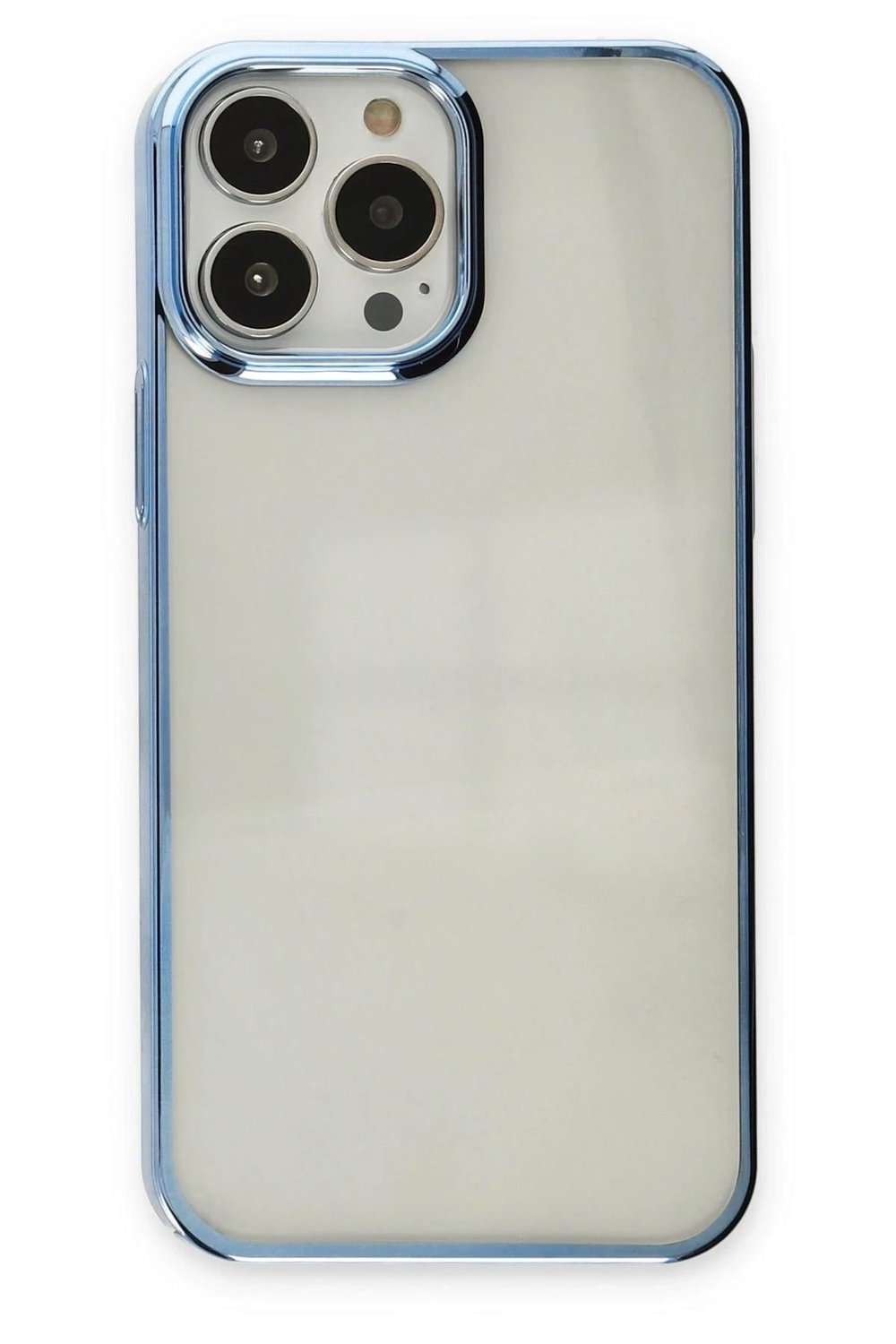 Mey İthalat®  iPhone 13 Pro Kılıf Element Silikon - Sky Blue