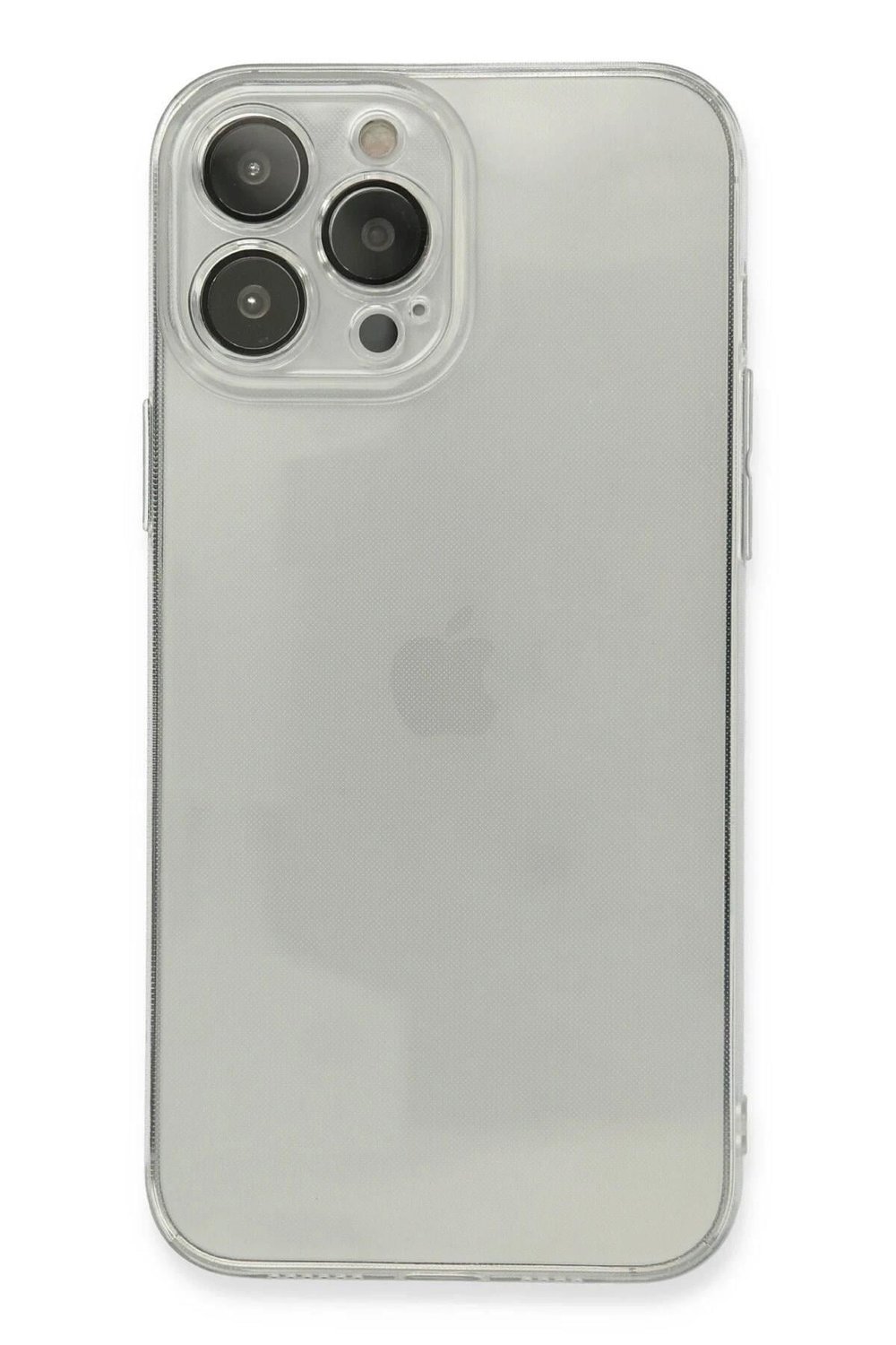 Mey İthalat®  iPhone 13 Pro Kılıf Fly Lens Silikon - Şeffaf