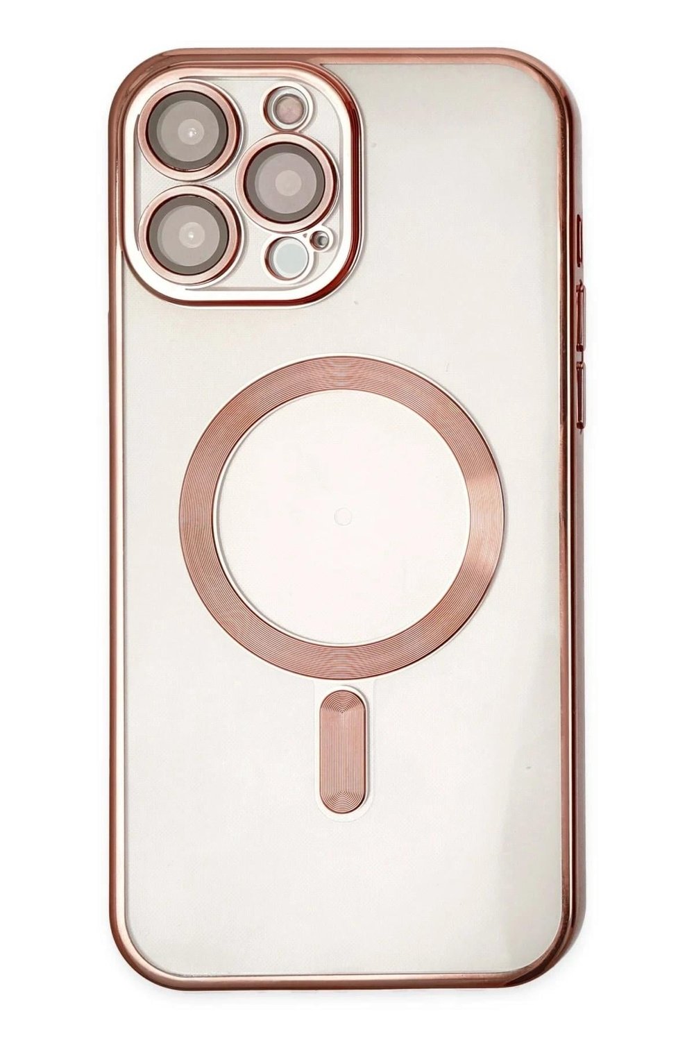 Mey İthalat®  iPhone 13 Pro Kılıf Kross Magneticsafe Kapak - Rose