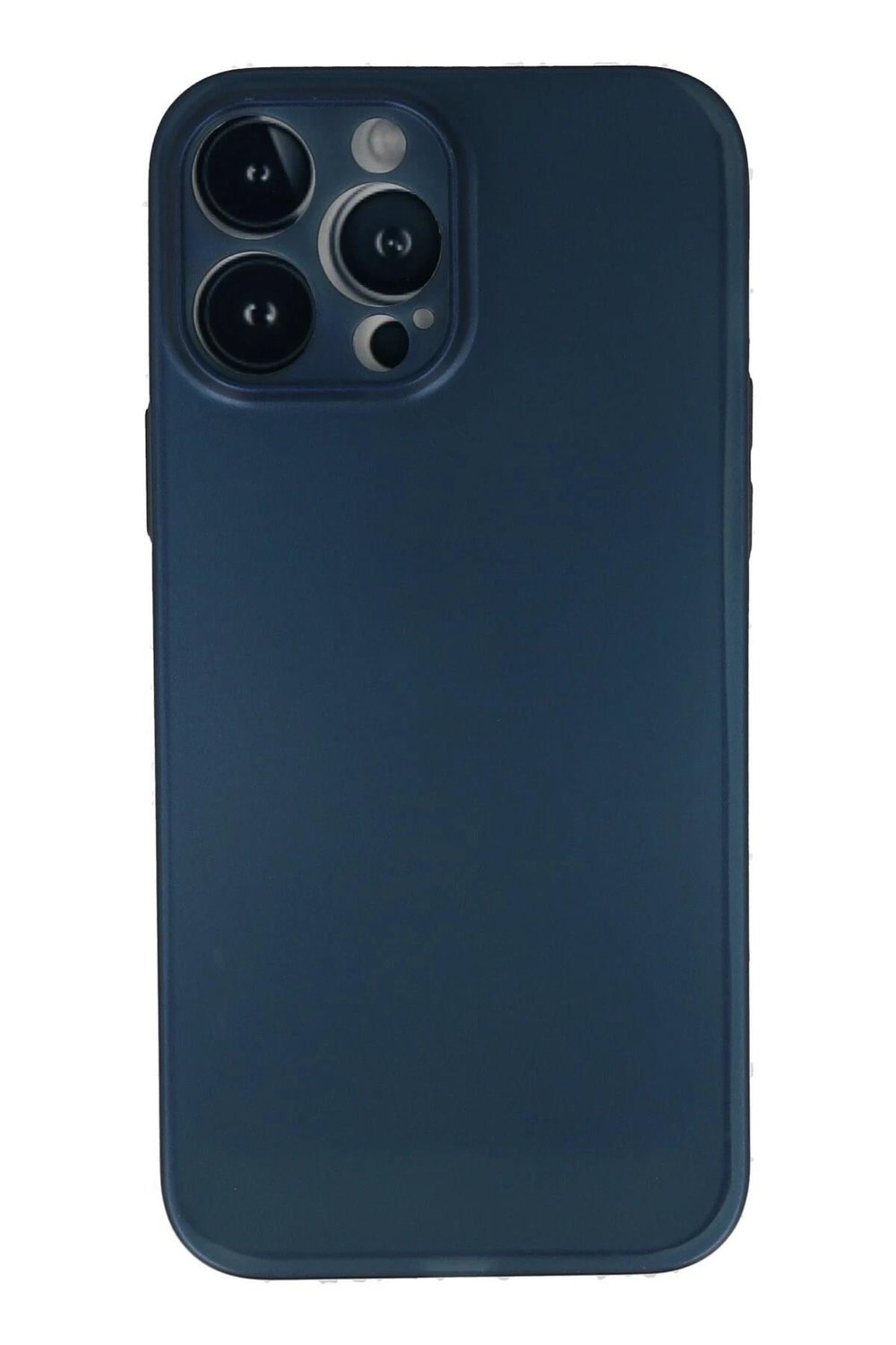 Mey İthalat®  iPhone 13 Pro Kılıf PP Ultra İnce Kapak - Mavi